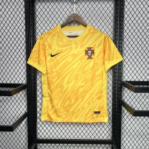 Portugal 2024-25 Euro Goalkeeper Uniform Jersey Fan Version