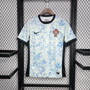 Portugal 2024-25 Euro Away Jersey Fan Version