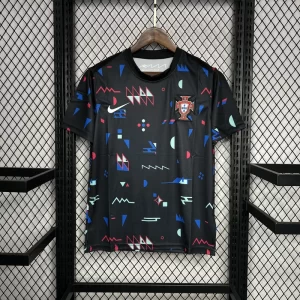 Portugal 2024-25 Euro Pre-match Training Uniform Jersey Fan Version