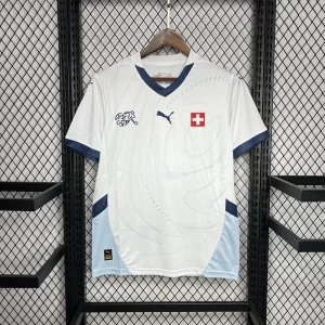 Switzerland 2024-25 Euro Away Jersey Fan Version