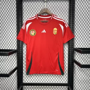 Hungary 2024-25 Euro Home Jersey Fan Version