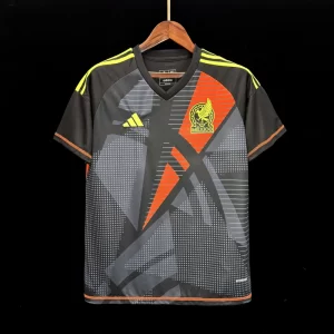 Mexico 2024-25 Black Goalie Jersey Fan Version
