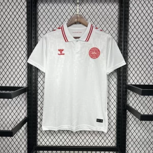 Denmark 2024-25 Euro Away Jersey Fan Version