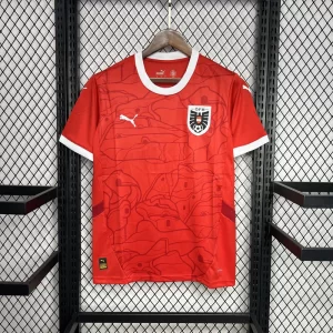 Austria 2024-25 Euro Home Jersey Fan Version