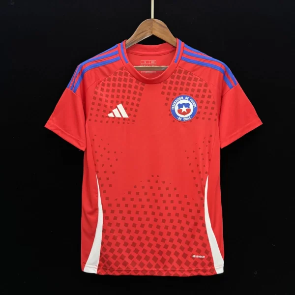 Chile 1982-83 Retro Home Jersey Fan Version