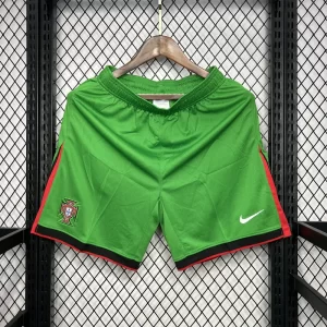 Portugal 2024-25 Euro Home Shorts