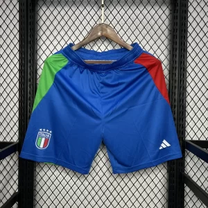Italy 2024-25 Euro Home Shorts