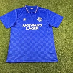 Rangers 1987-90 Home Retro Jersey