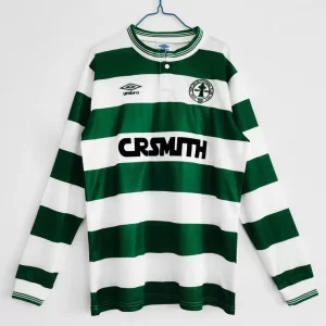 Celtic 1987-88 Long Sleeve Home Retro Jersey