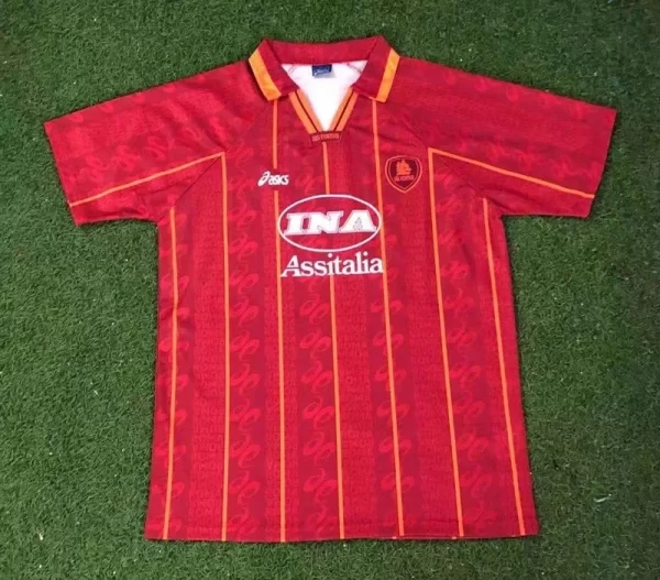 AS Roma 1996-97 Home Retro Jersey