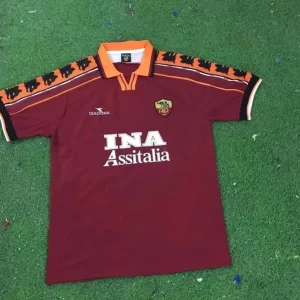 AS Roma 1998-99 Home Retro Jersey