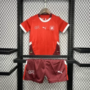 Switzerland 2024-25 Euro Home Kids Kit