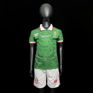 Mexico 1998-99 Retro Home Kids Kit