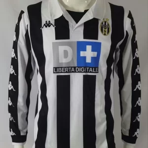 Juventus 1999-00 Home Long Sleeve Retro Jersey