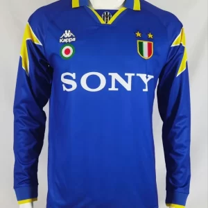 Juventus 1995-96 Away Long Sleeve Retro Jersey