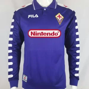 Fiorentina 1998-99 Home Long Sleeve Retro Jersey