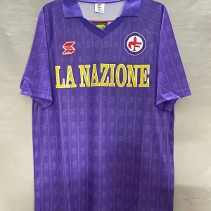 Fiorentina 1989-90 Home Retro Jersey