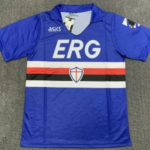 Sampdoria 1990-91 Home Retro Jersey