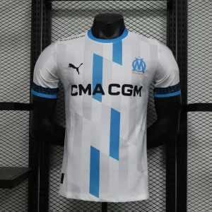 Olympique de Marseille 2024-25 Home Jersey Player Version