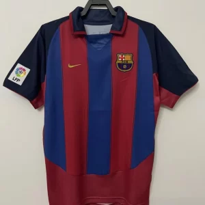 Barcelona 2003-04 Home Retro Jersey
