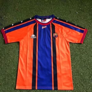 Barcelona 1997-98 Away Retro Jersey