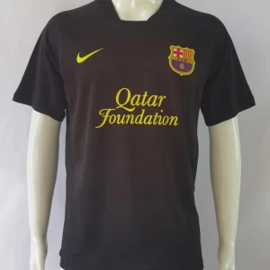 Barcelona 2011-12 Away Black Retro Jersey