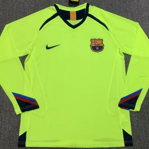 Barcelona 2005-06 Away Long Sleeve Retro Jersey