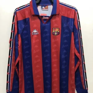 Barcelona 1996-97 Home Long Sleeve Retro Jersey