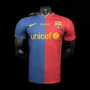 Barcelona 2008-09 UEFA Champions League Home Retro Jersey