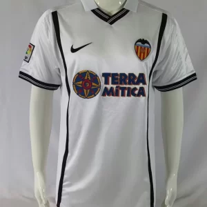 Valencia 2000-01 Home Retro Jersey