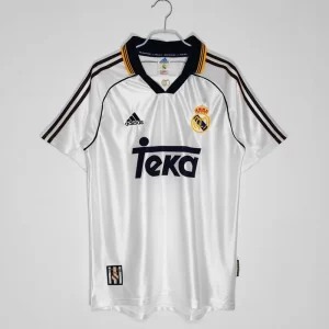 Real Madrid 1998-00 Home Retro Jersey