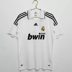 Real Madrid 2008-09 Home Retro Jersey