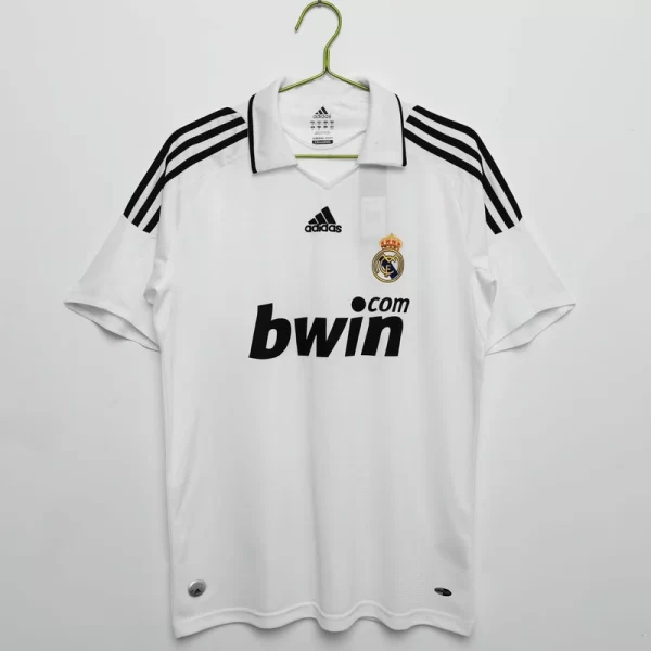 Real Madrid 2008-09 Home Retro Jersey