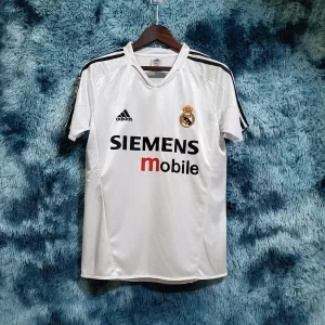 Real Madrid 2004-05 Home Retro Jersey