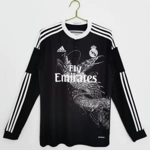 Real Madrid 2014-15 Second Away Long Sleeve Retro Jersey