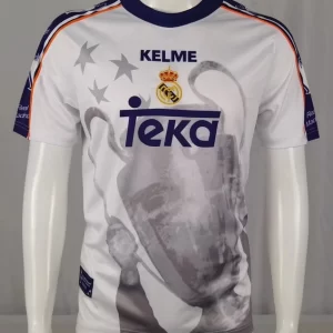 Real Madrid 1997-98 Champions League Retro Jersey