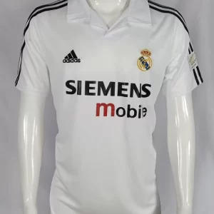 Real Madrid 2002-03 Home Retro Jersey