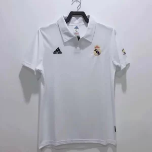 Real Madrid 2002-03 Home Champions League Retro Jersey