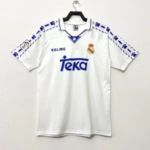 Real Madrid 1996-97 Home Retro Jersey