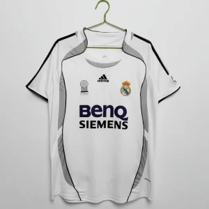 Real Madrid 2006-07 Home Retro Jersey