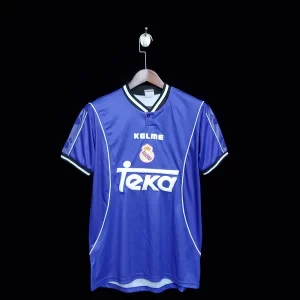 Real Madrid 1997-98 Away Retro Jersey