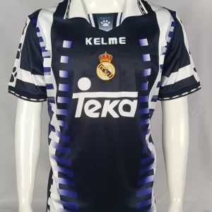 Real Madrid 1997-98 Second Away Retro Jersey