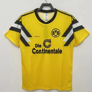 Borussia Dortmund 1989-90 Home Retro Jersey