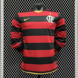 Flamengo 2008-09 Long Sleeve Home Retro Jersey