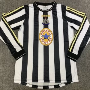 Newcastle 1997-99 Home Long Sleeve Retro Jersey