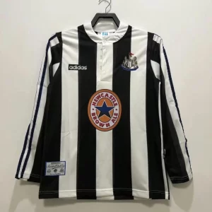 Newcastle 1995-97 Home Long Sleeve Retro Jersey