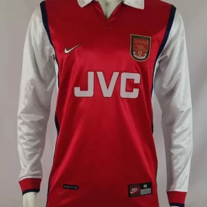 Arsenal 1998-99 Home Long Sleeve Retro Jersey