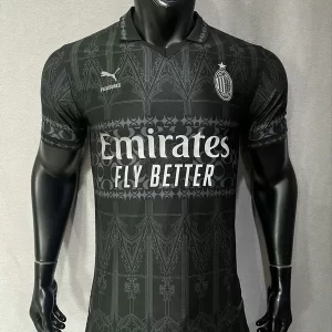 AC Milan 2024-25 Black Special Edition Jersey Player Version