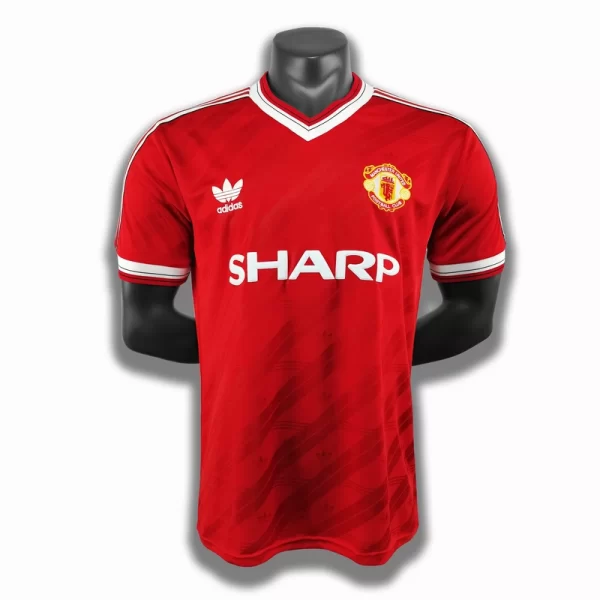 Manchester United 1986-87 Home Retro Jersey