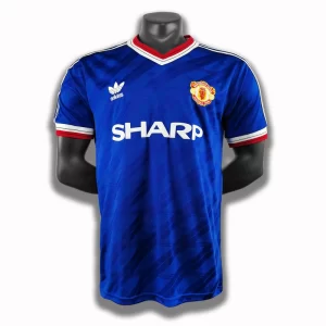 Manchester United 1986-87 Blue Fan Retro Jersey